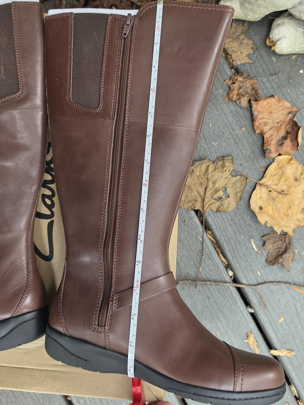 NIB Women's Brown Tall Riding Boots - Picture 5 of 7